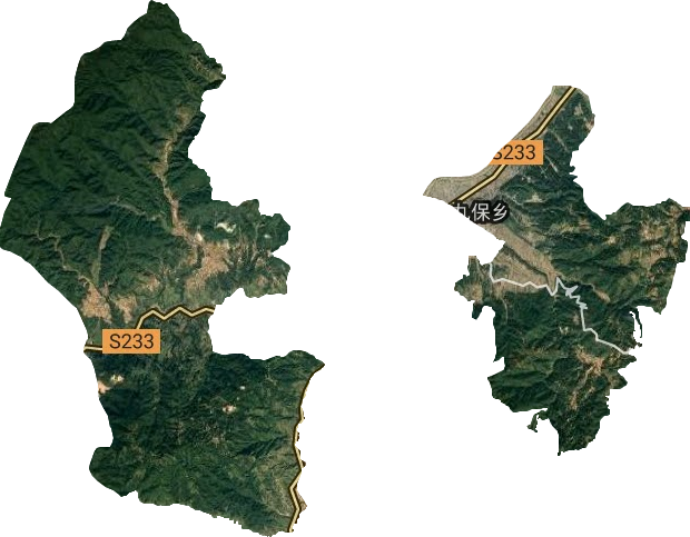 九保阿昌族鄉衛星圖