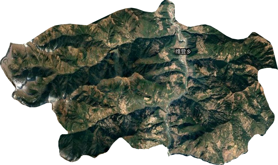 維登鄉衛星圖