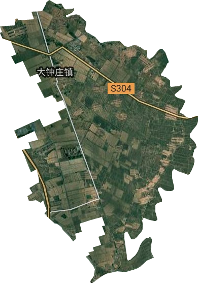 大鐘莊鎮衛星圖