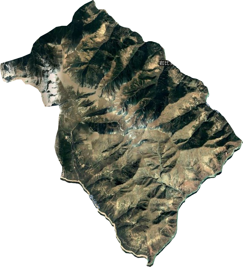 巖比鄉衛星圖