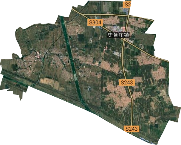 史各莊鎮衛星圖