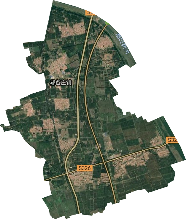 郝各莊鎮衛星圖