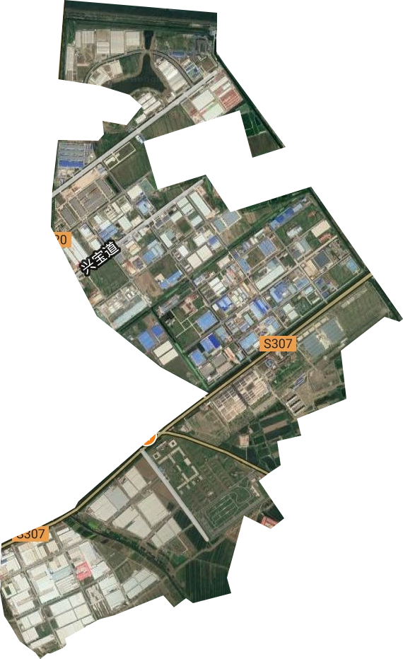 九園工業園區衛星圖