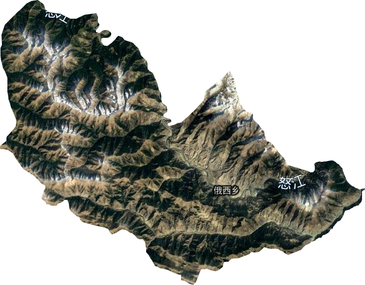 俄西鄉衛星圖