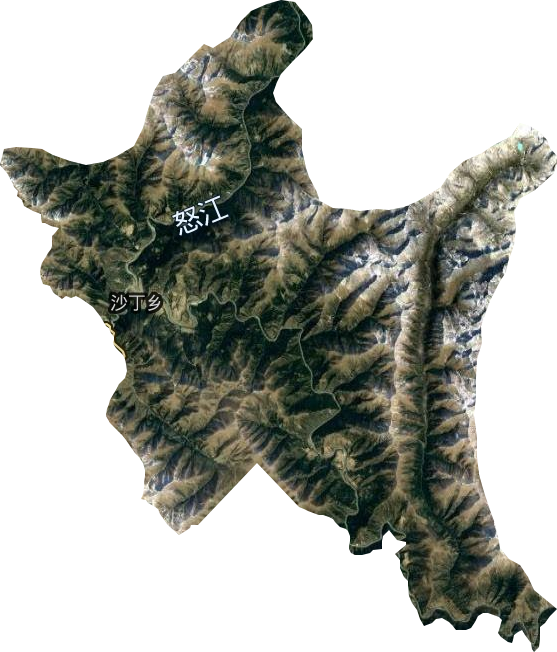 沙丁鄉衛星圖