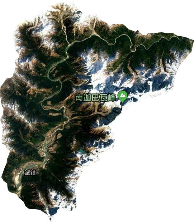 派鎮衛星圖