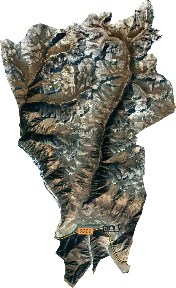 安繞鎮衛星圖