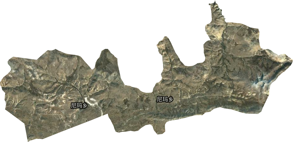 尼瑪鄉衛星圖