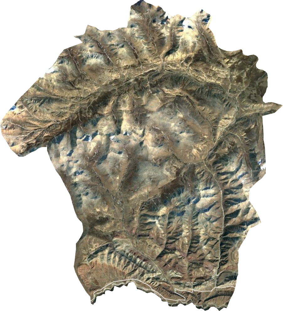 查當鄉衛星圖