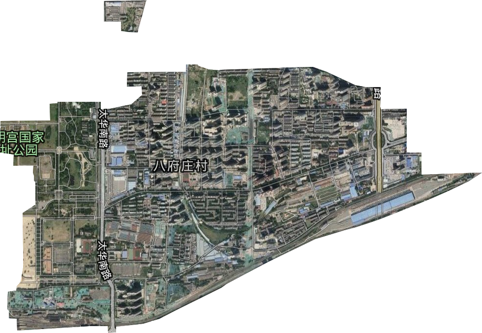 太華路街道衛星圖