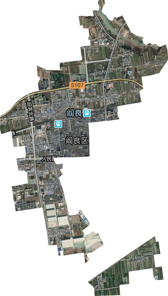 鳳凰路街道衛星圖