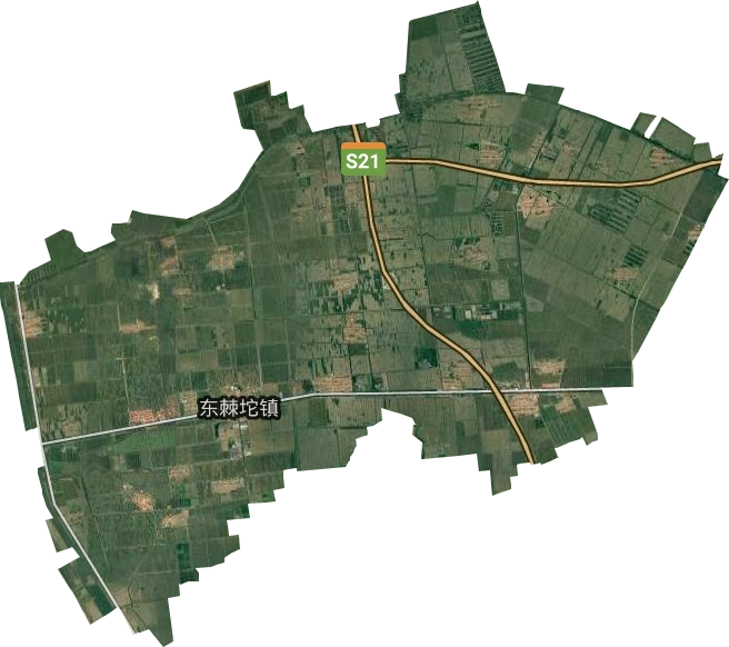 東棘坨鎮衛星圖