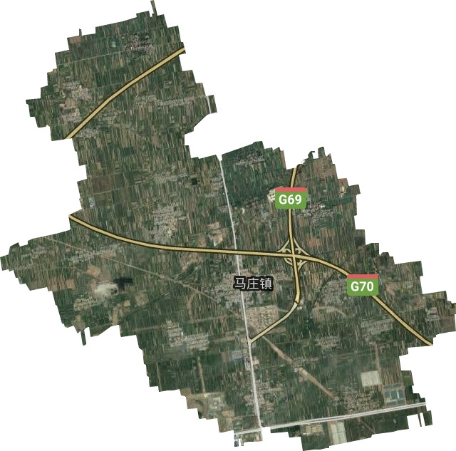 馬莊鎮衛星圖