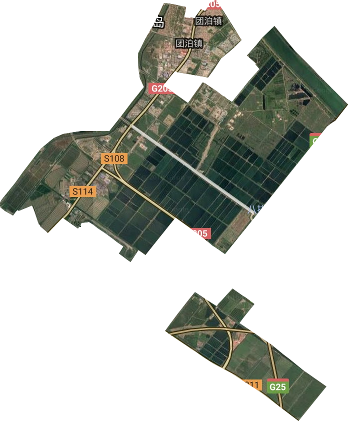 團(tuán)泊鎮(zhèn)衛(wèi)星圖
