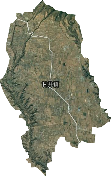 甘井鎮衛星圖