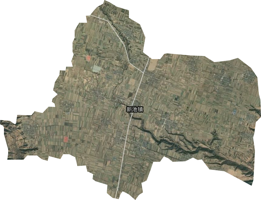 新池鎮衛星圖
