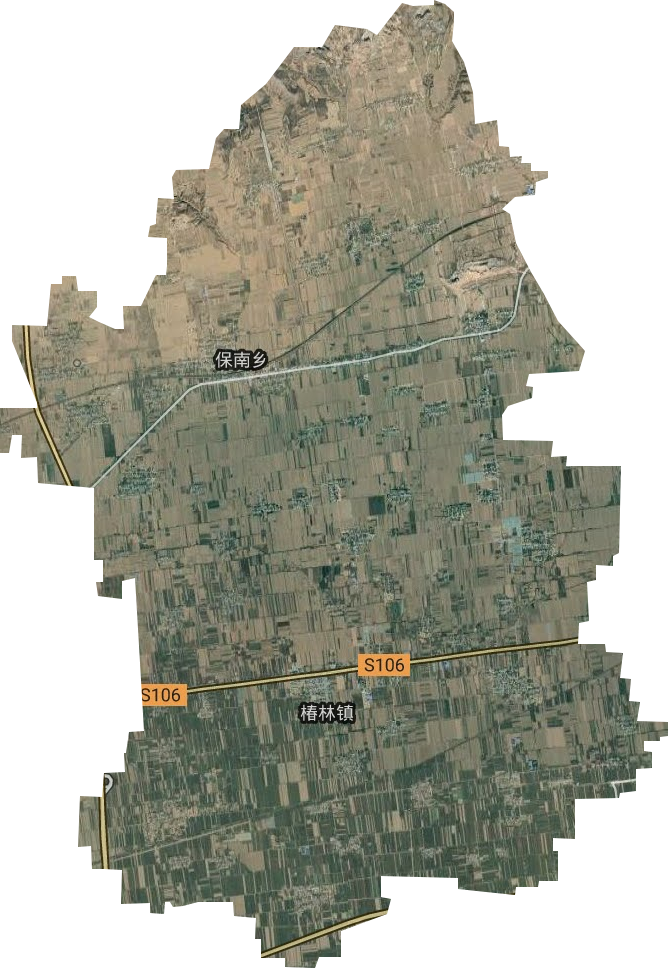 椿林鎮衛星圖
