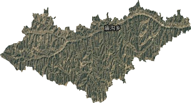 廟溝鄉衛星圖