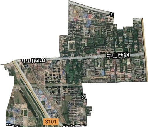 苑東街道衛(wèi)星圖
