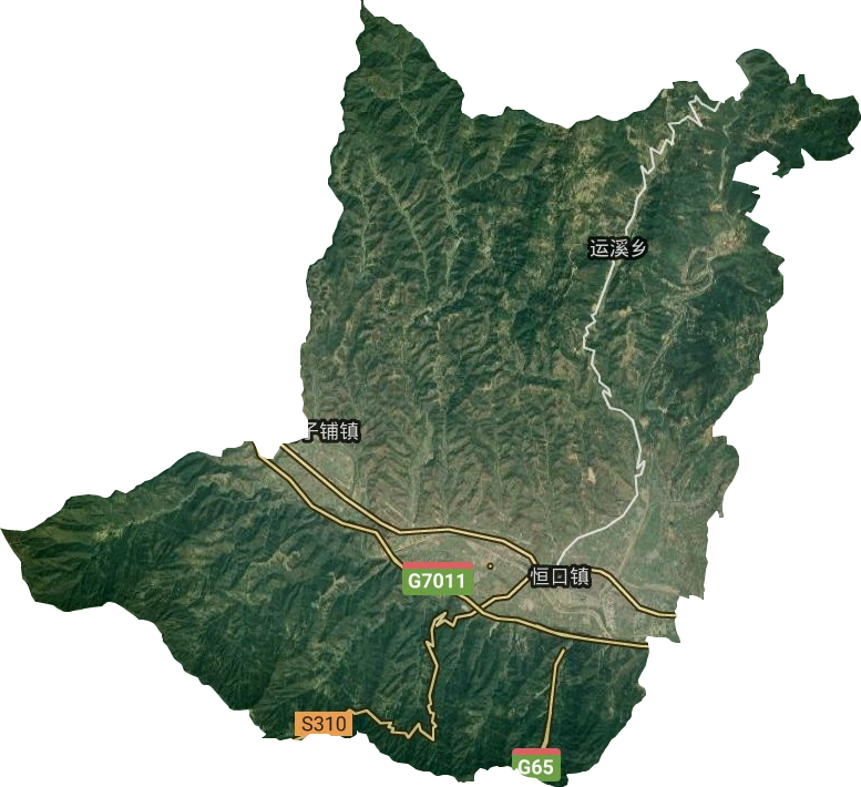 恒口鎮(zhèn)衛(wèi)星圖