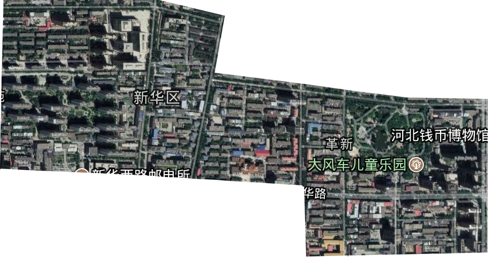 革新街街道衛星圖