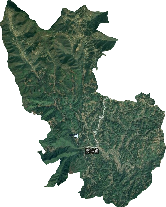 熨斗鎮衛星圖