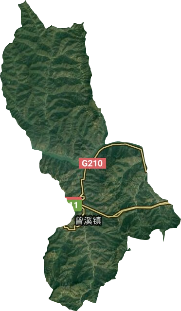 曾溪鎮衛星圖
