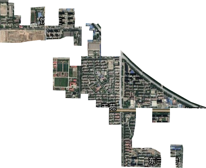 天苑街道衛星圖