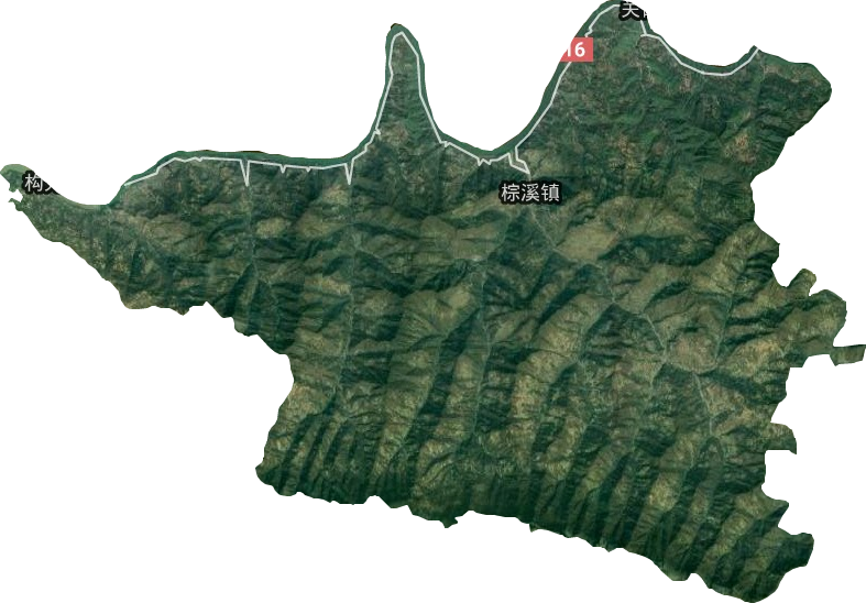 棕溪鎮衛星圖