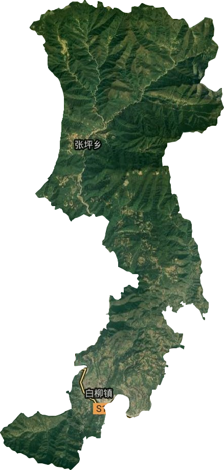白柳鎮衛星圖