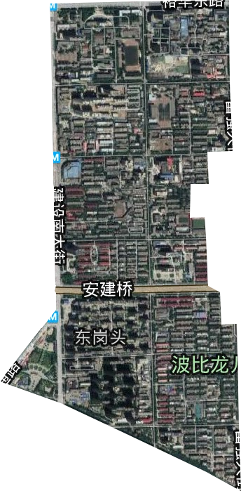 裕華路街道衛星圖