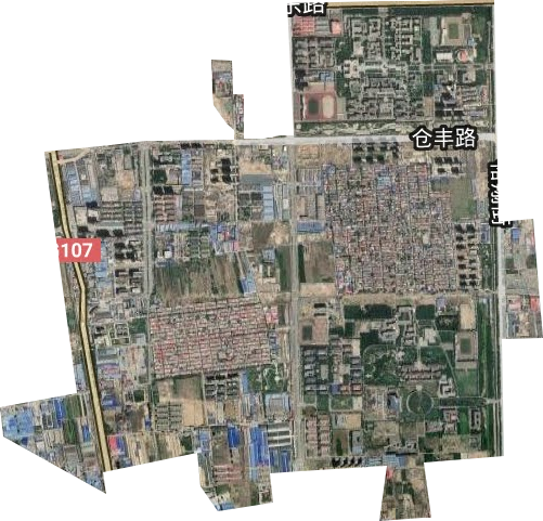 裕翔街道衛星圖