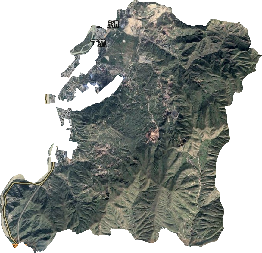 礦區(qū)街道衛(wèi)星圖