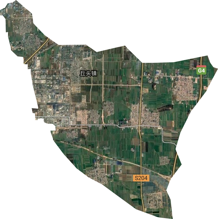 丘頭鎮衛星圖