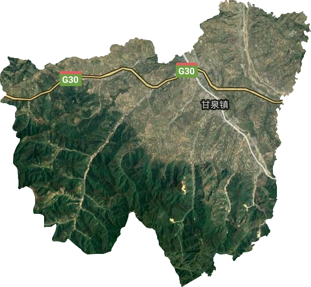 甘泉鎮(zhèn)衛(wèi)星圖