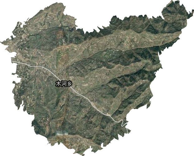 木河鄉衛星圖