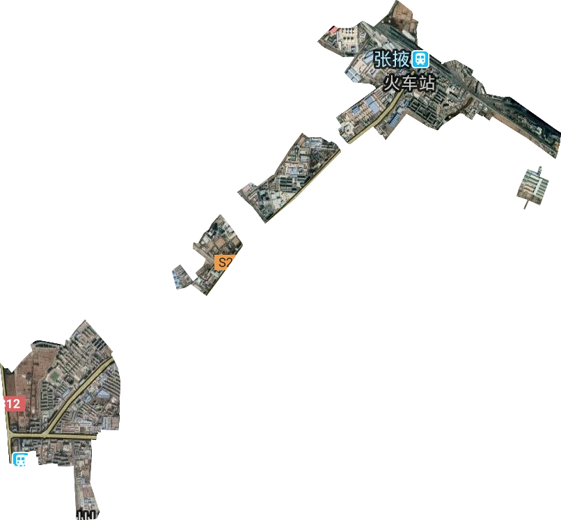 火車站街道衛(wèi)星圖