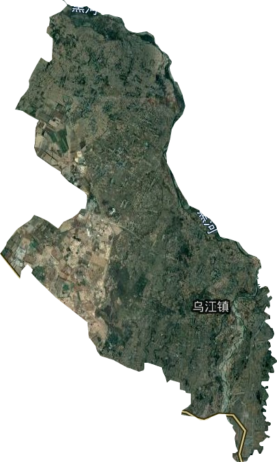 烏江鎮(zhèn)衛(wèi)星圖