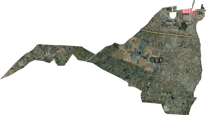 長安鄉衛星圖
