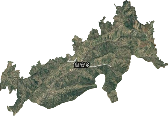 盤安鄉衛星圖