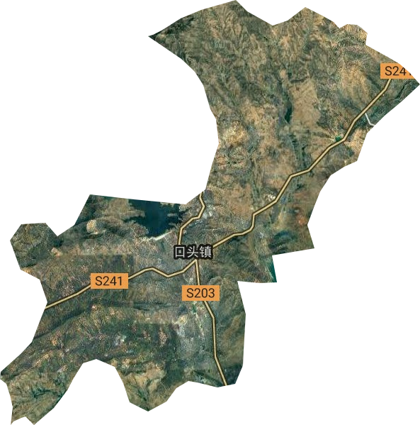 口頭鎮衛星圖