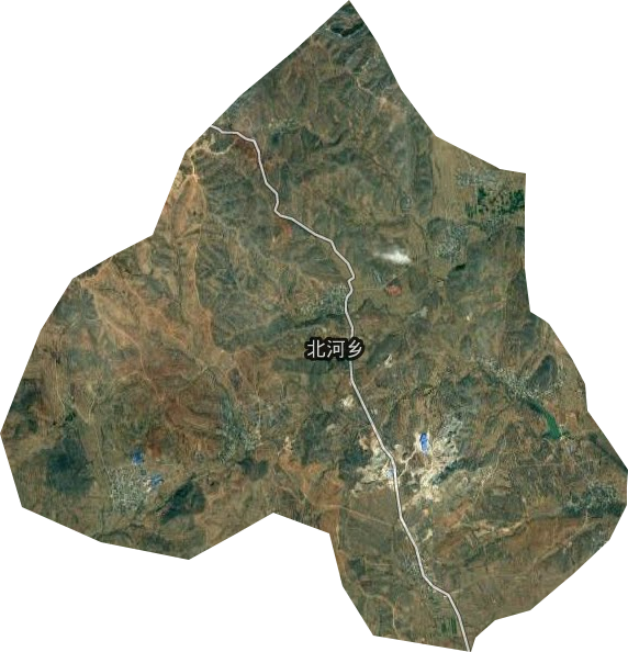 北河鄉(xiāng)衛(wèi)星圖