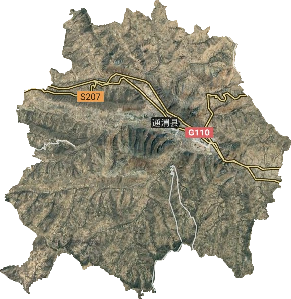 平襄鎮衛星圖
