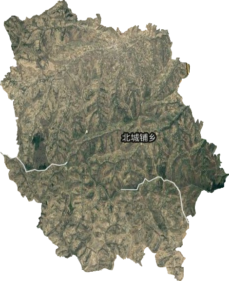 北城鋪鄉衛星圖