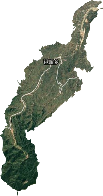 鍬峪鄉(xiāng)衛(wèi)星圖