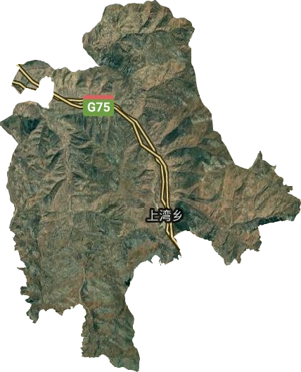 上灣鄉衛星圖