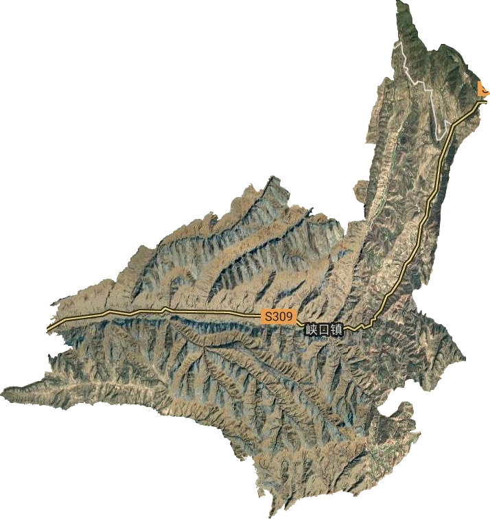 峽口鎮衛星圖
