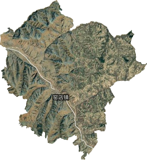 窯店鎮衛星圖