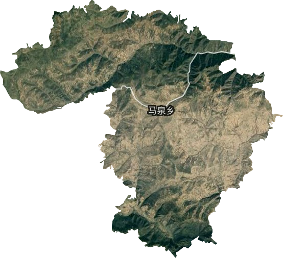 馬泉鄉衛星圖