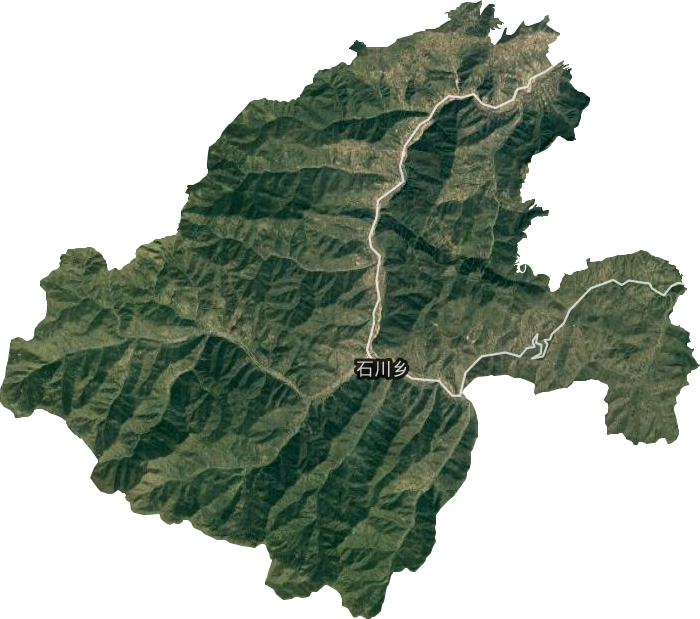 石川鄉(xiāng)衛(wèi)星圖